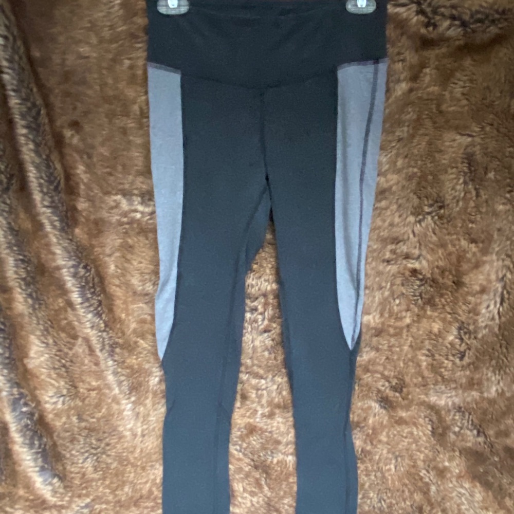 Two toned gray Hippie Rose Leggings